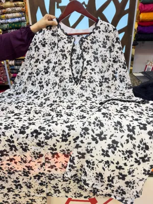 Georgette Party Dress Farshi Design